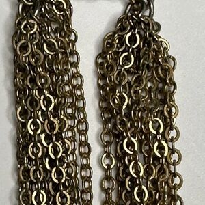Vintage Elegant Gold Chain Necklace 1980’s 1990’s Modern